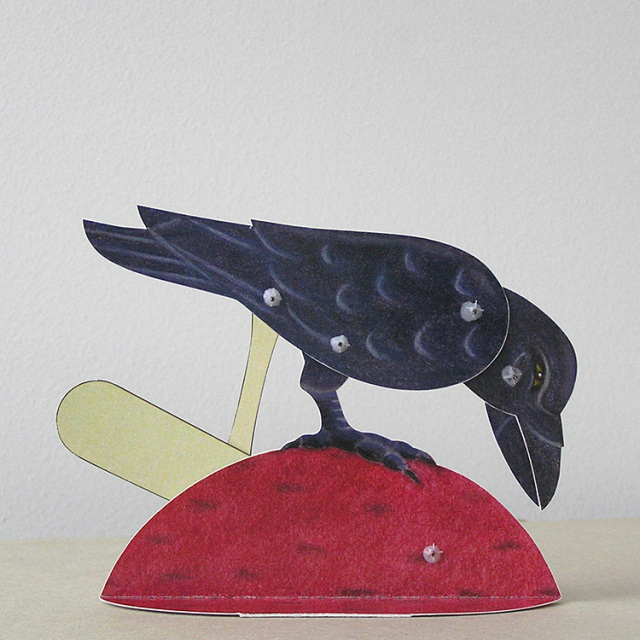 Moving Paper Crow
