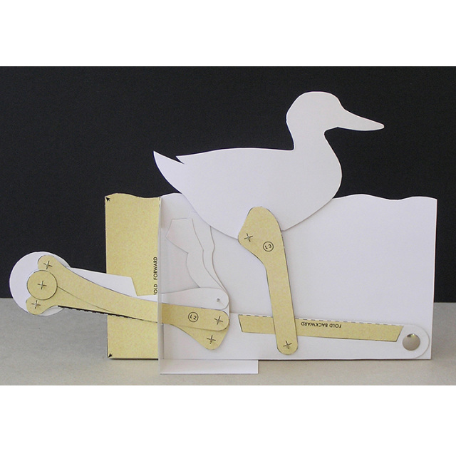 Moving Paper Duck